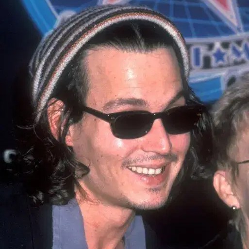 Johnny depp teeth 1990s